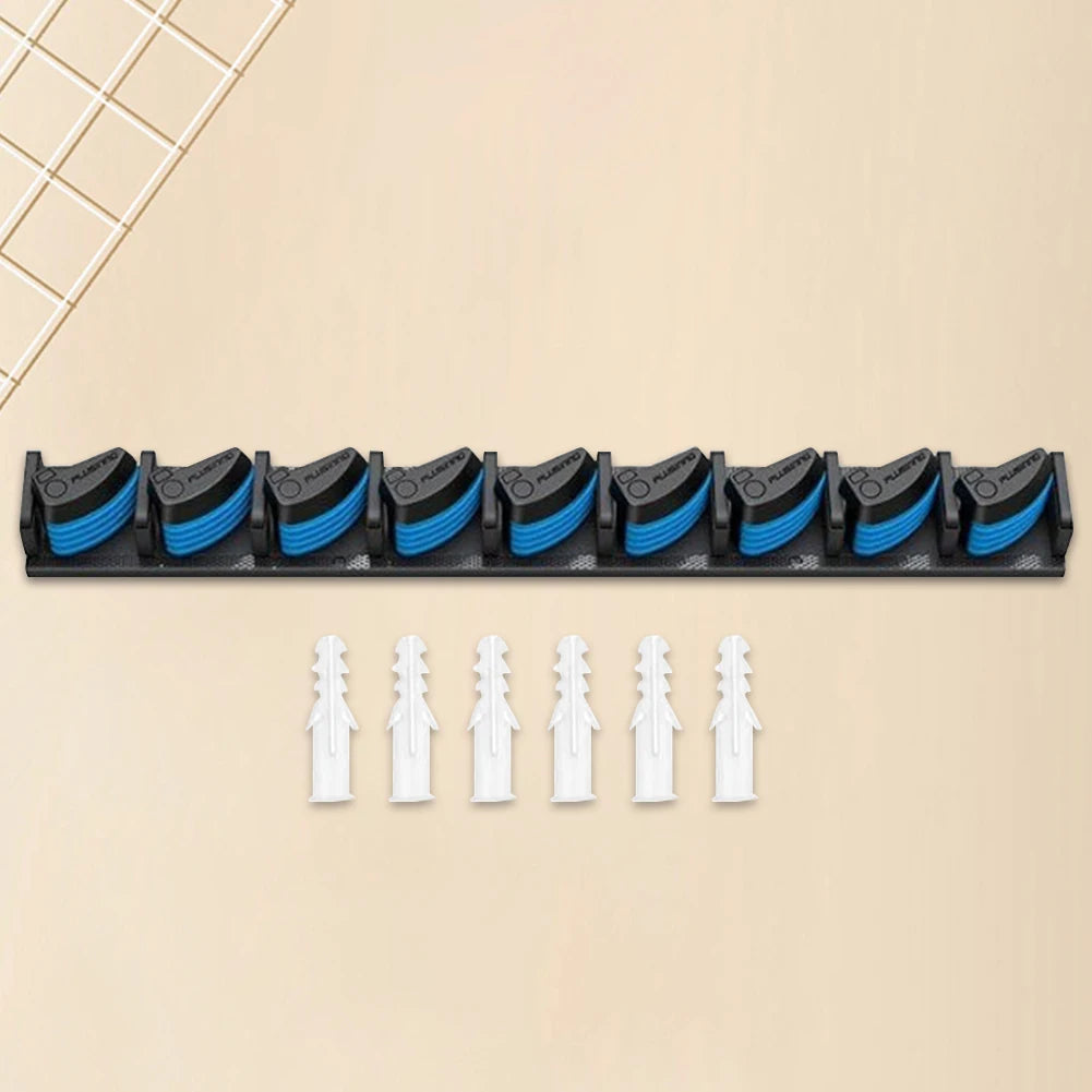 Hign-concerned Wall Mounted Fishing Rod Holder For 9 Rods