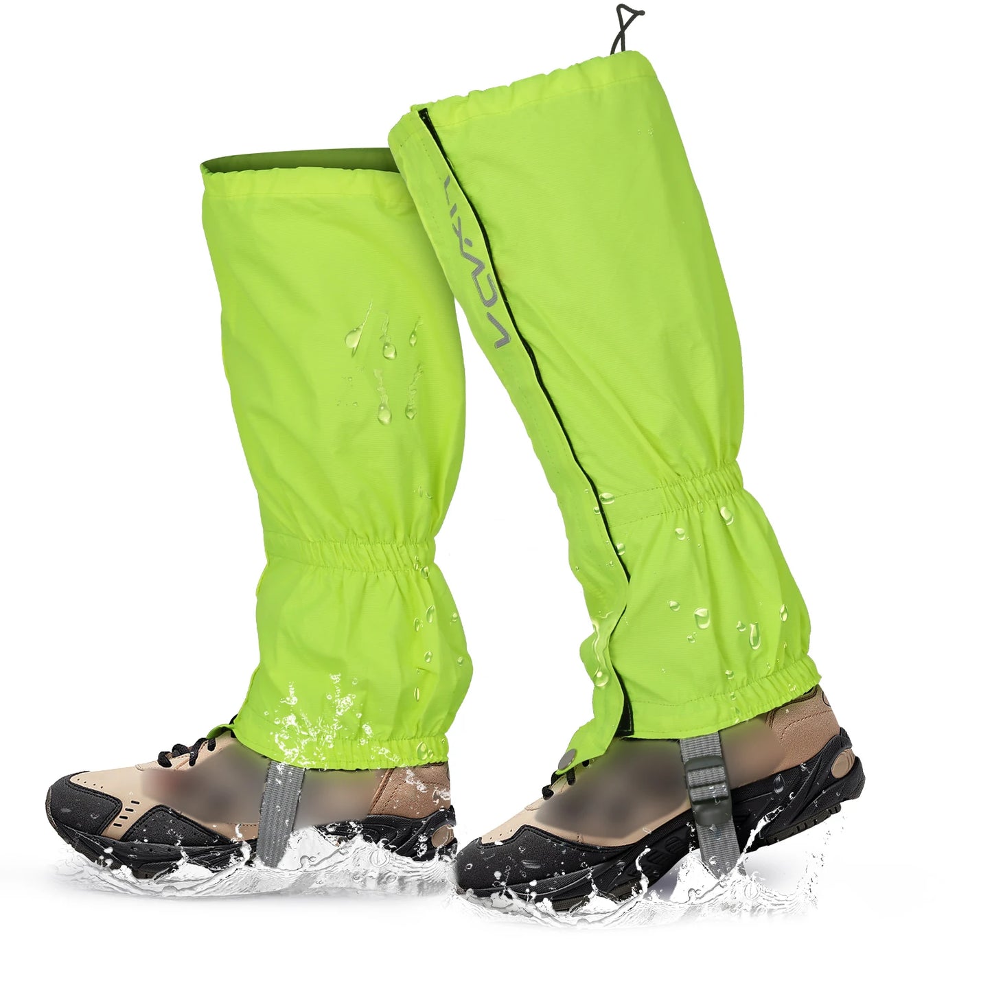 Lixada Gaiters Waterproof Snow Windproof Hiking Camping Shoe Covers