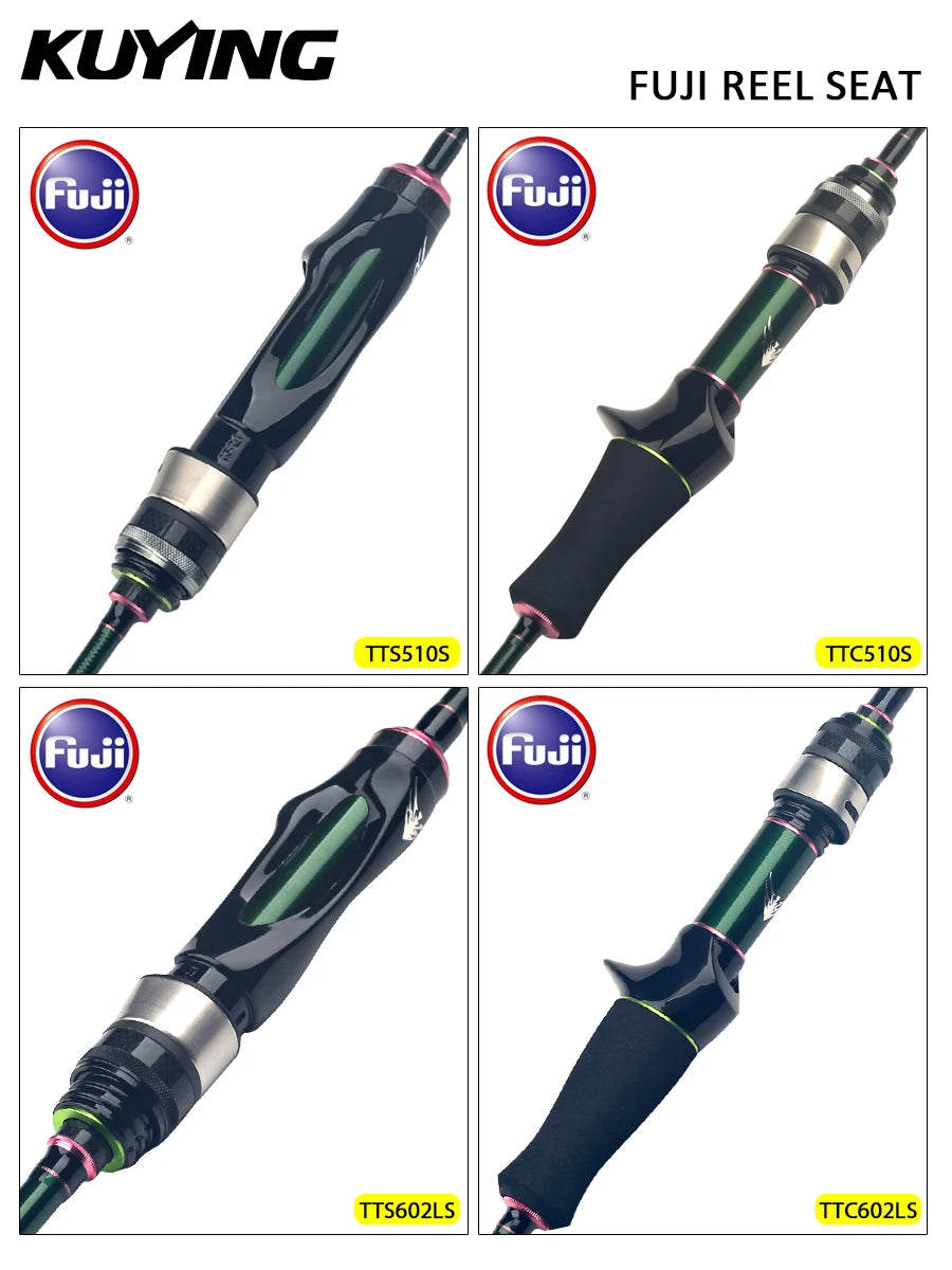 KUYING TETON Stream Rod Fast Action 6-10 Lb 0.3-8 G