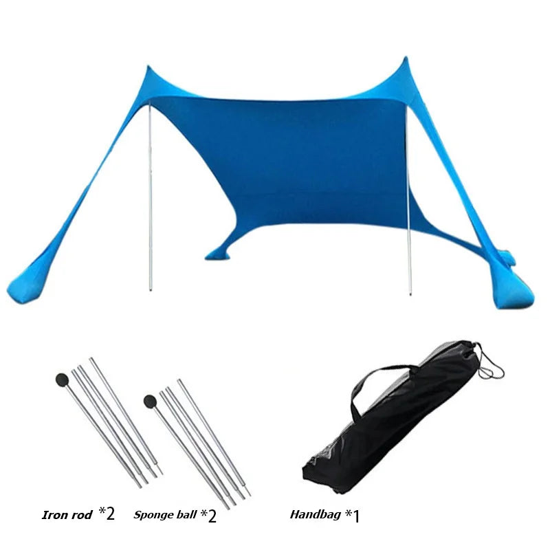 Canopy Tent Lawn And Beach Outdoor Camping Sun Protection And Cooling Shelter