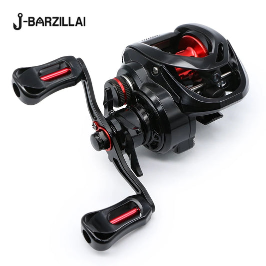 J-BARZILLAI PL Baitcasting Fishing Reel 5 Plus 1BB 7To1 Gear Ratio