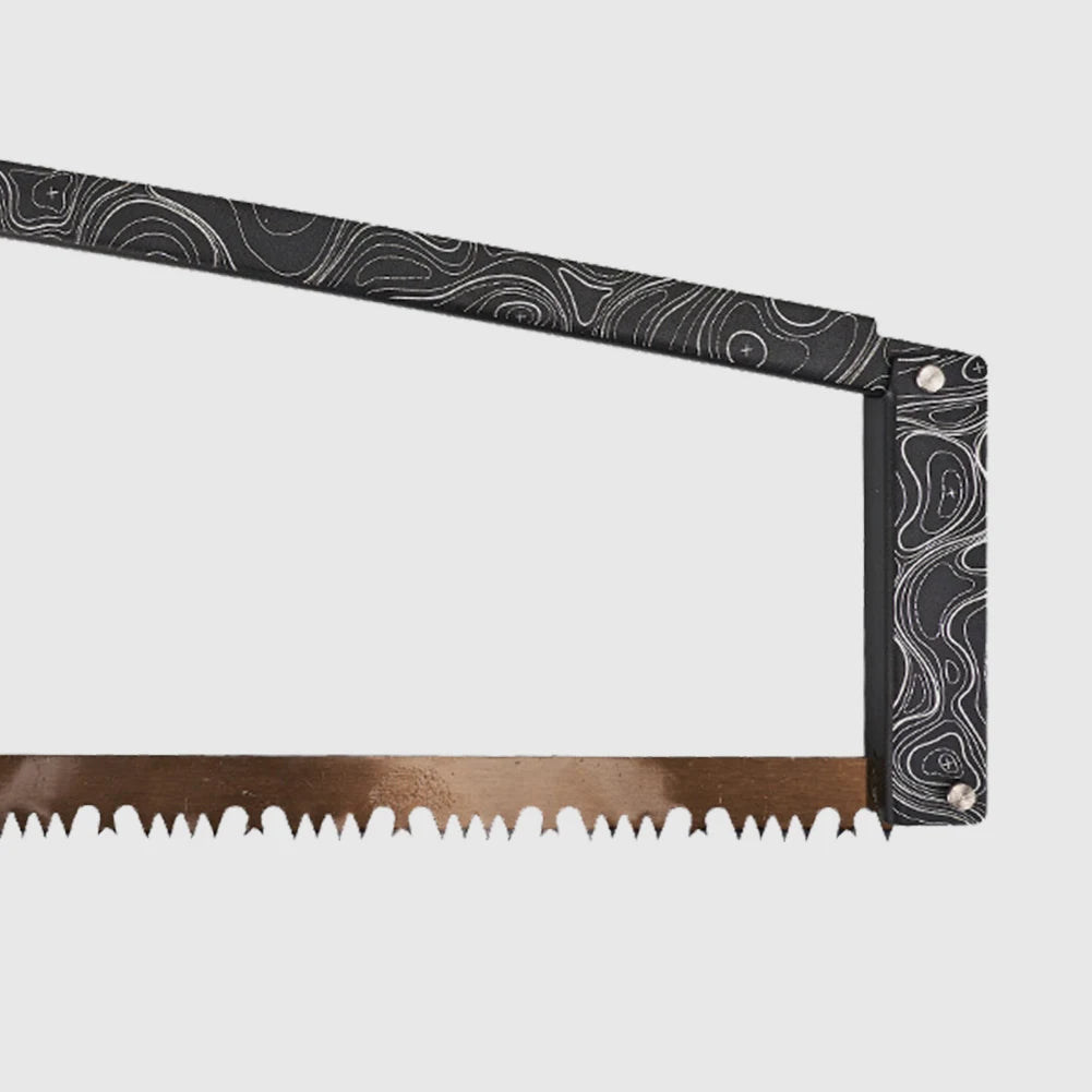 APWIKOGERDIY Folding Saw Storage Bag Aluminum Alloy Camping Hand Saw