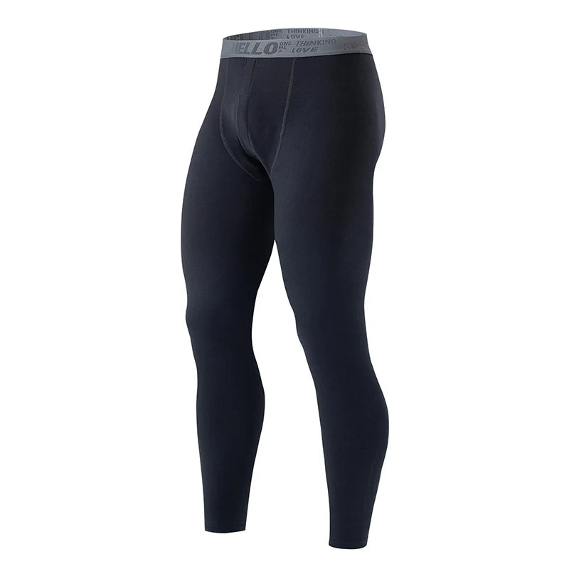 Zhejiang Men's Warm Knit Polyester Pants Slim Fit Autumn Winter
