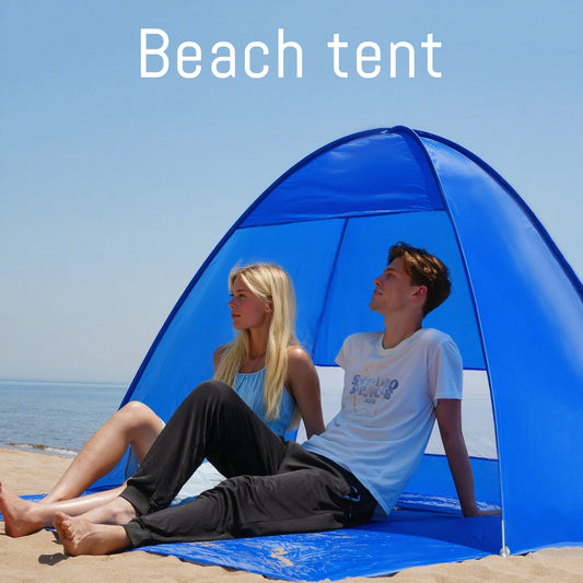 Pakicetus Pop Up Beach Tent With Handbag Compact Folding Design