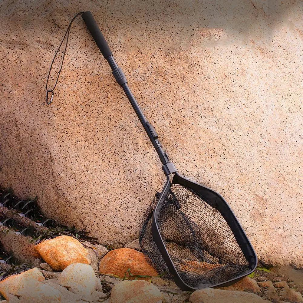 High-concerned Folding Floating Fishing Landing Net With EVA Handle