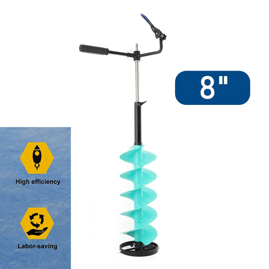 Electric Ice Auger Drill Bit With Positioner Extension Rod