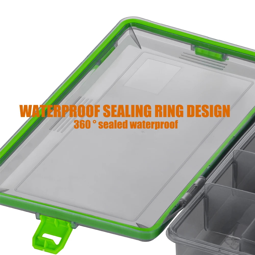 SAMOLLA Fishing Tackle Waterproof Box For Lure Storage And Hooks