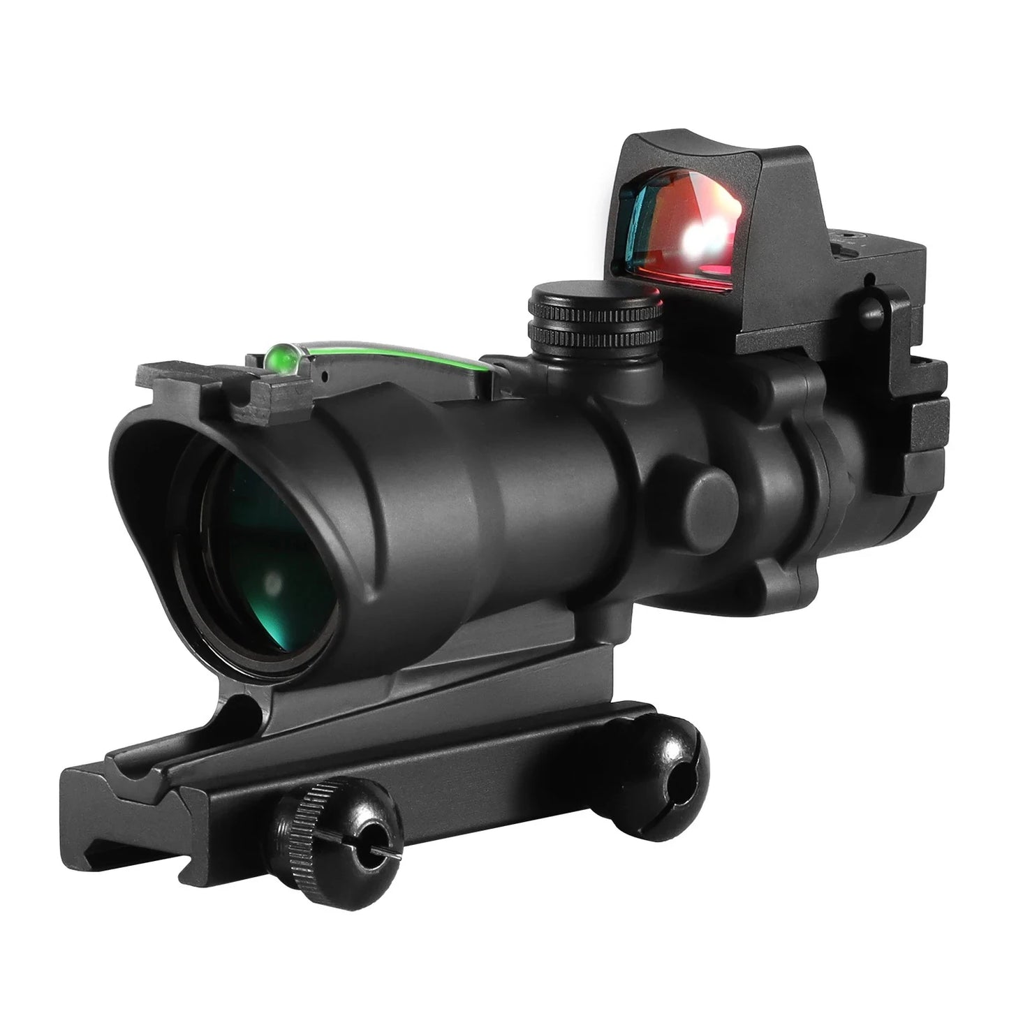 Nabila Adjustable 4x32 Red Dot Rifle Scope With 20mm Rail