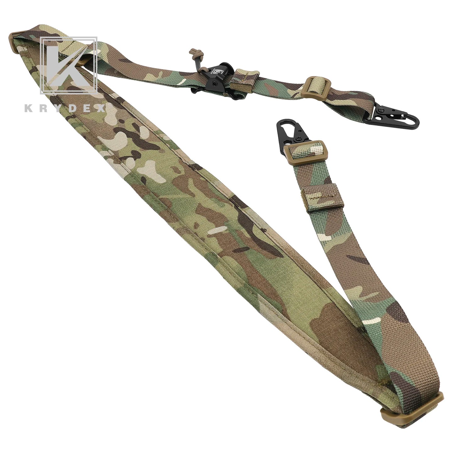 KRYDEX Tactical Modular Rifle Sling 2 Point Removable 1 Point