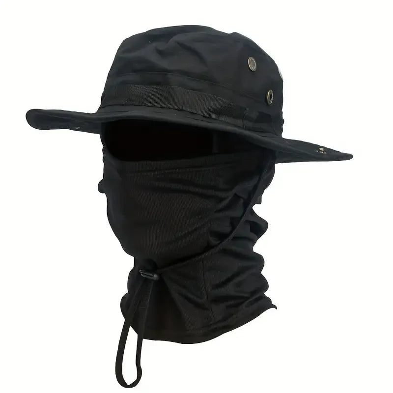 CN Zhejiang Camouflage Boonie Cap Balaclava Hat Outdoor Hunting