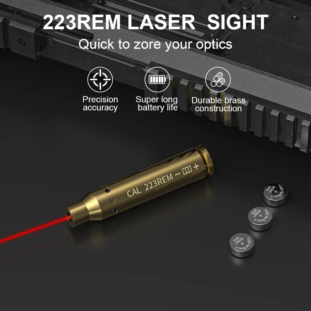 Multi Caliber Bore Sight Laser For Pistol And Rifle
