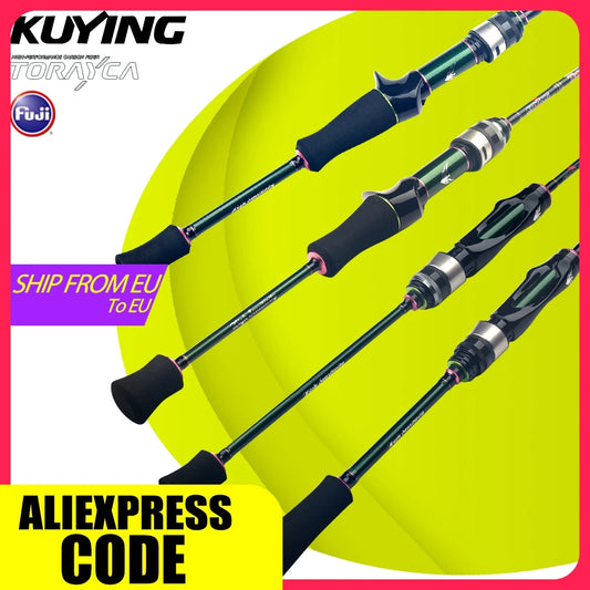 KUYING TETON Stream Rod Fast Action 6-10 Lb 0.3-8 G