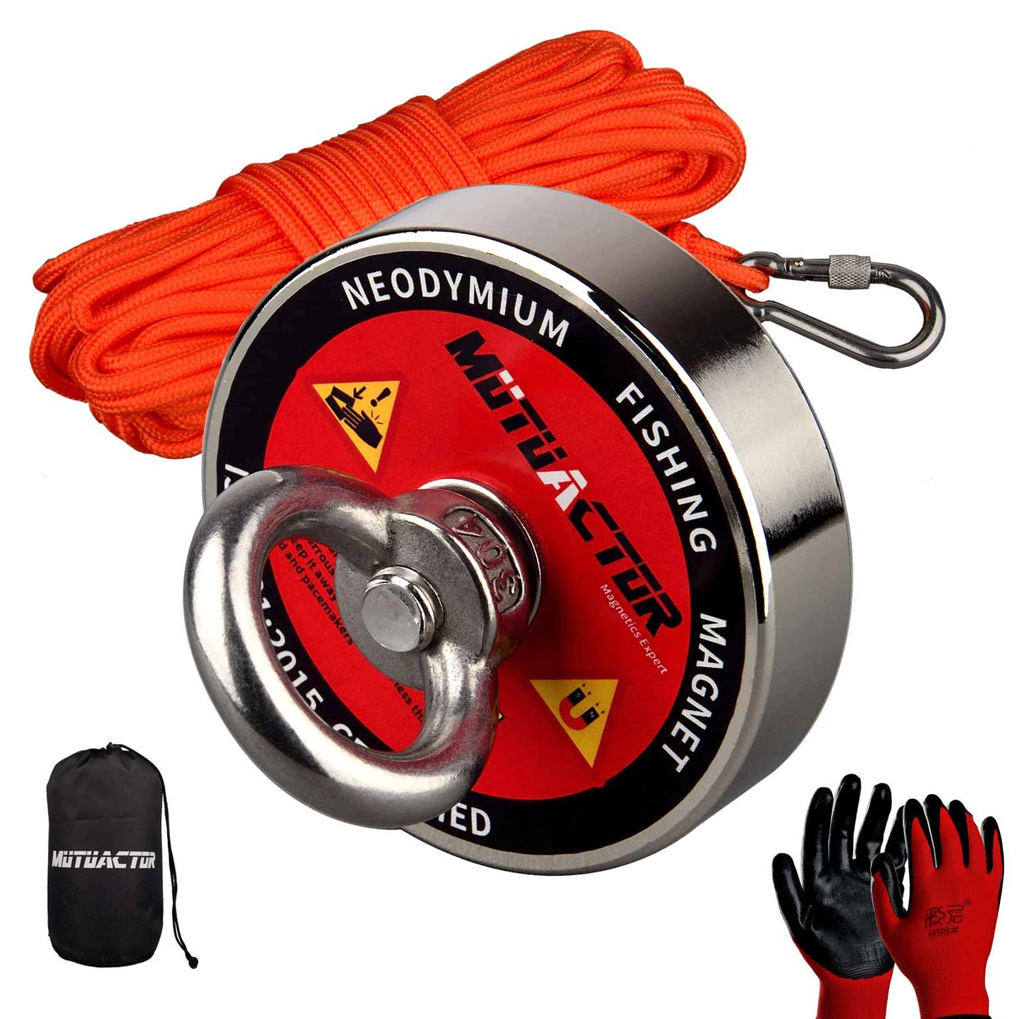 Amazing-MAGC60 1000LBS Neodymium Fishing Magnet Underwater Salvage