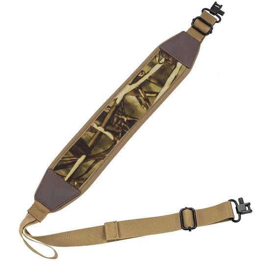 CVLIFE EZshoot Two Point Sling Swivels Neoprene Padded Rifle Sling