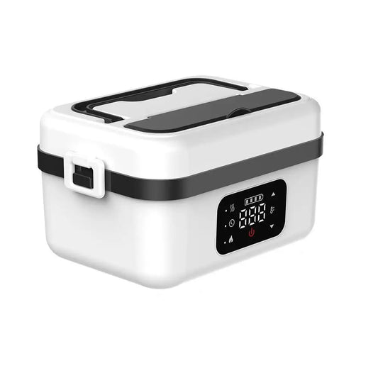 Feature Wireless Heated Lunch Box 8000mAh Battery 60W 1L