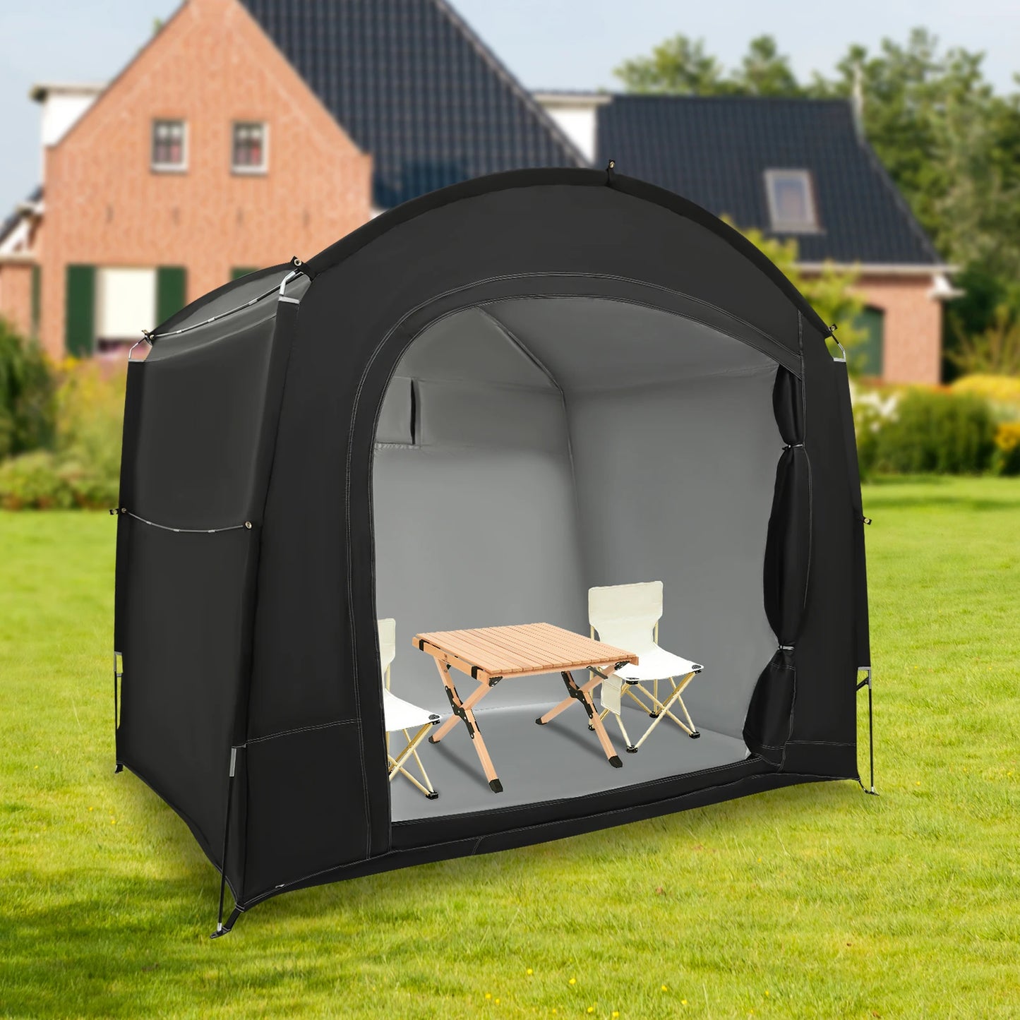 Bymaocar Bike Storage Tent Travel For 1-4 Bikes Outdoor
