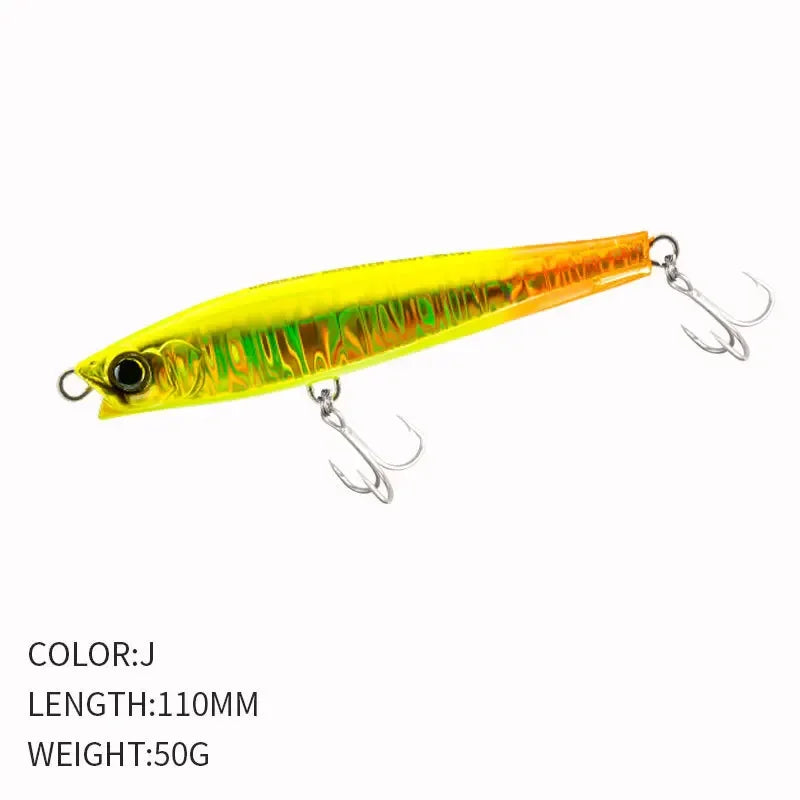 YTYIN Bass Lure Sinking Minnow Pencil Saltwater Bait