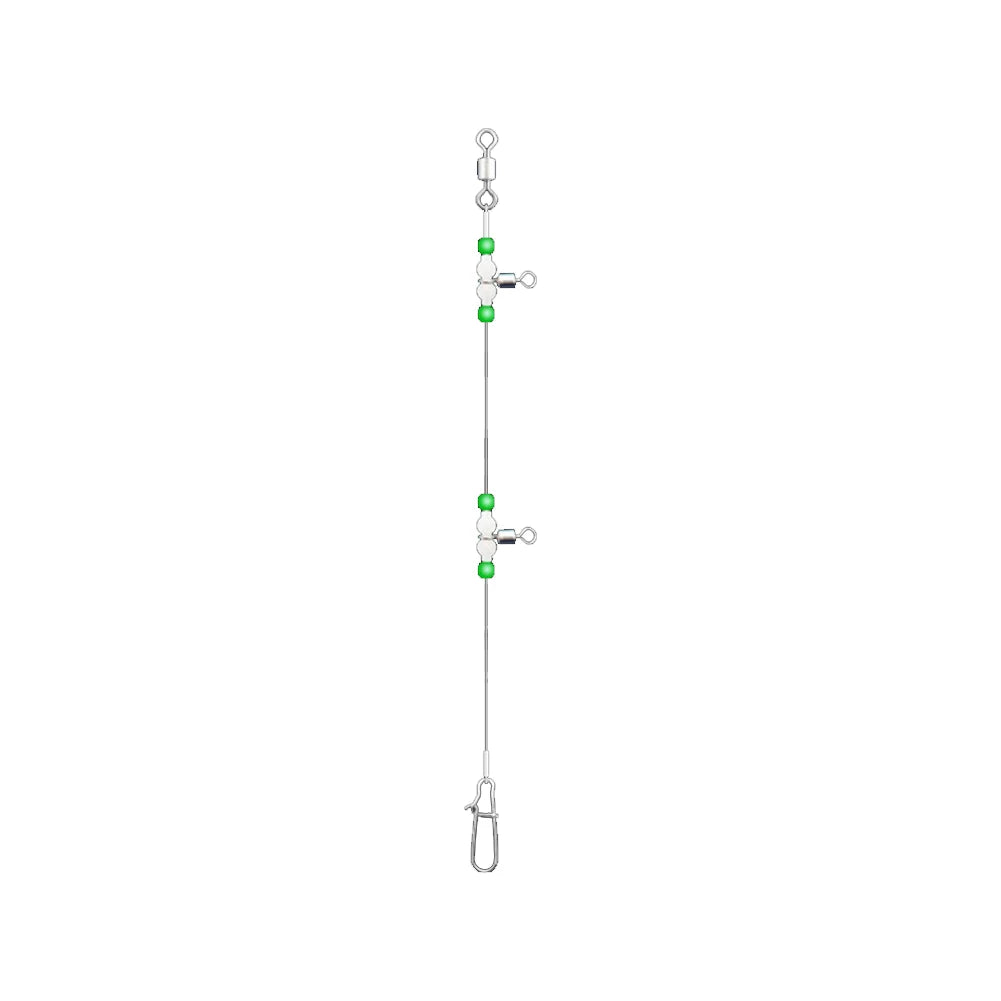 High Concerned Night Glow Fishing Leaders 360 Degree Swivel Snaps