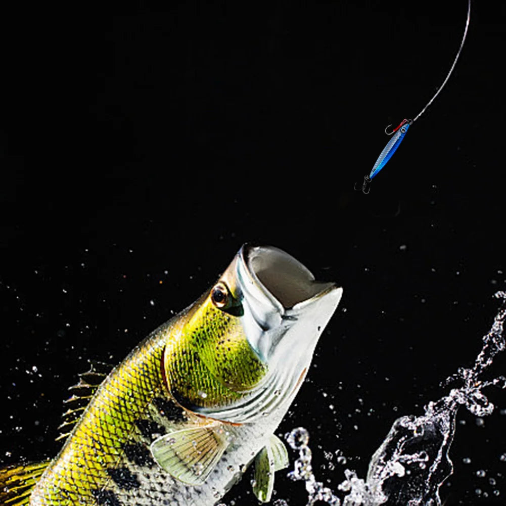 Metal Jig Fishing Lure Trolling Hardbait Fast Sinking Saltwater Bass