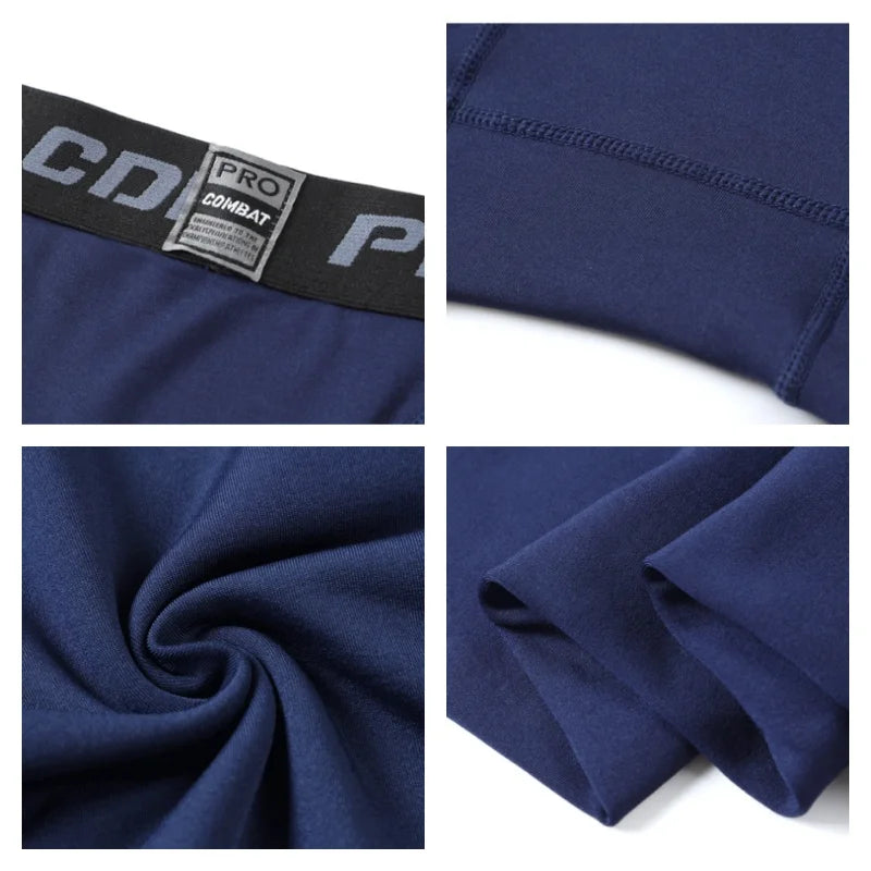 YOUONGWEARCN Men Thermal Underwear Fleece Leggings Warm Tights