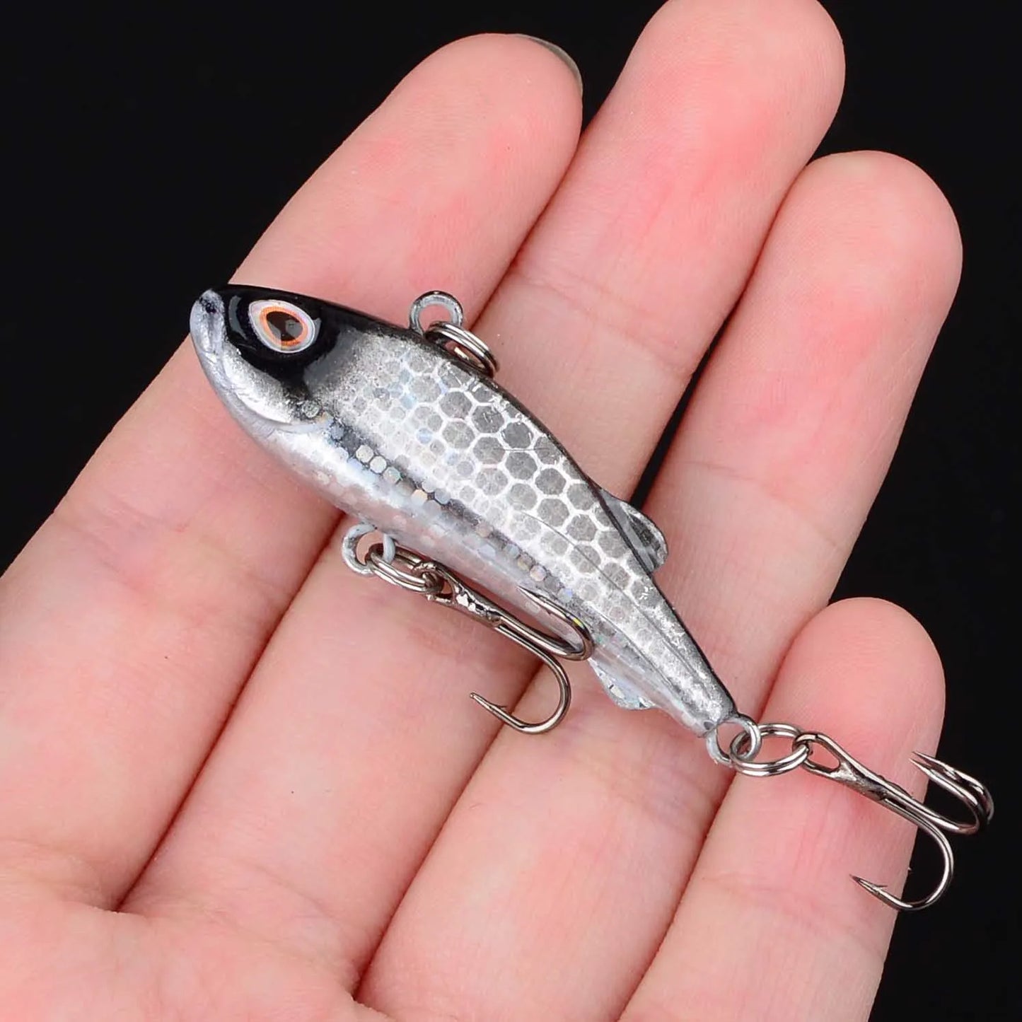 Mini VIB Fishing Lure Vibration Bait For Ice Bass Tackle