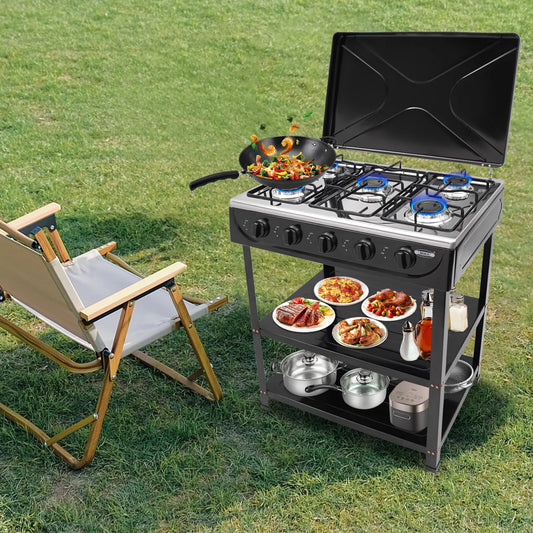 Disposable Five Burner Outdoor Gas Stove