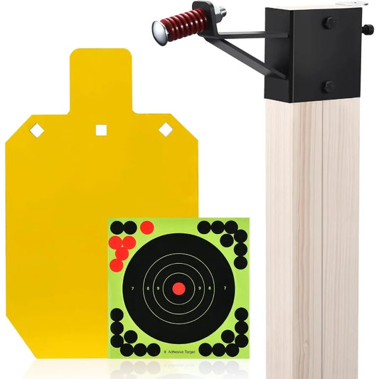 High Concerned AR500 Steel Targets With T Post Hanger Practice
