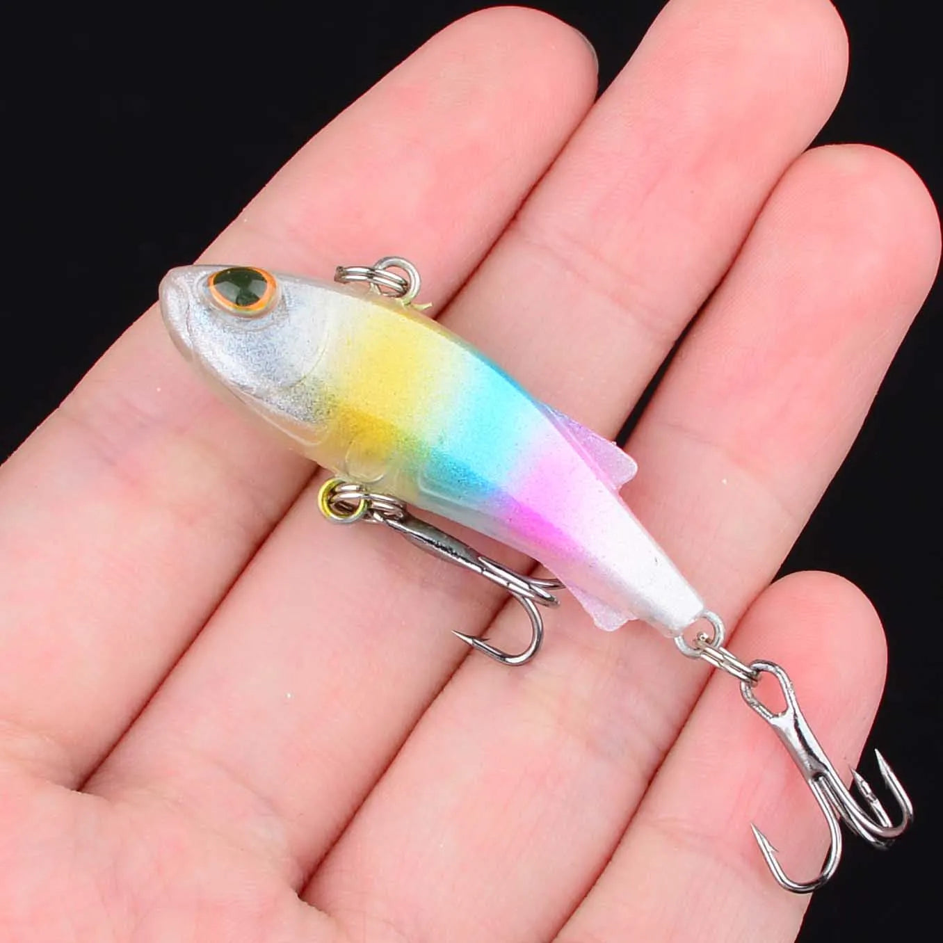 Mini VIB Fishing Lure Vibration Bait For Ice Bass Tackle