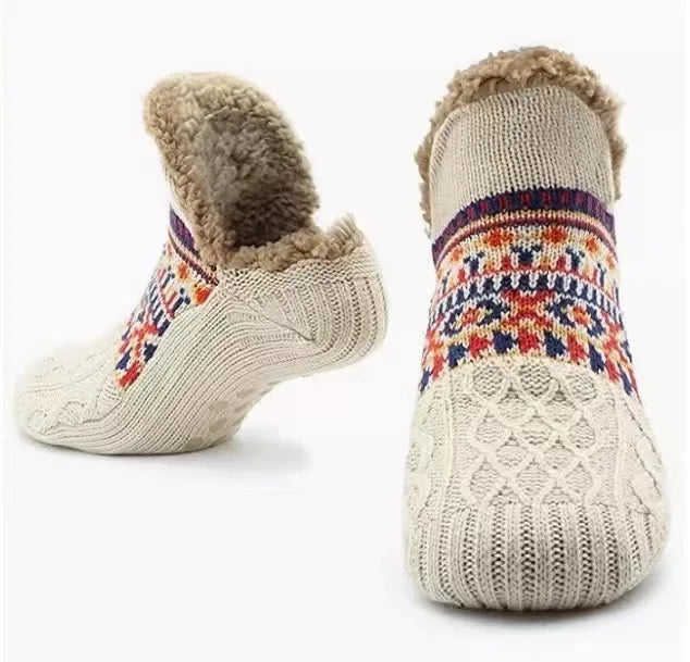 CN Zhejiang Winter Non Slip Floor Socks Velvet Home Wear