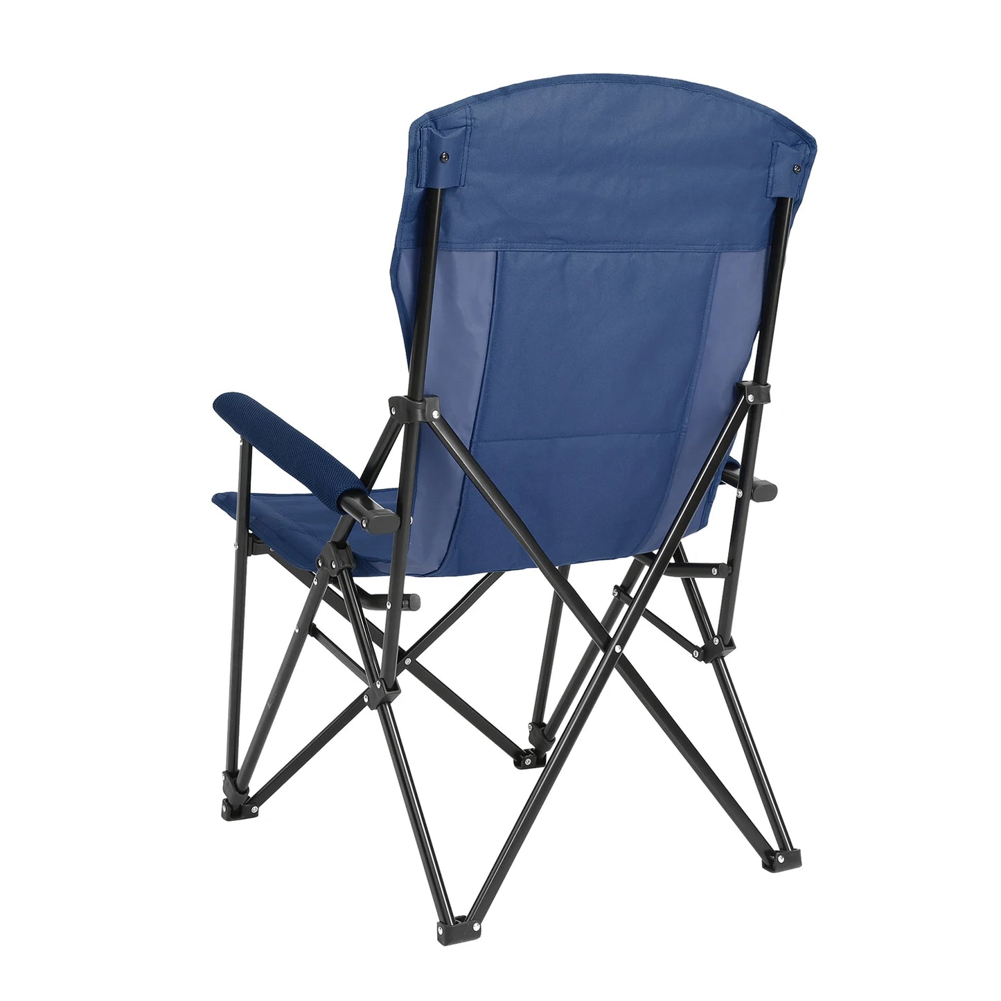 TWISTER.CKH Outdoor Folding Camp Chair With Armrests And Cup Holder