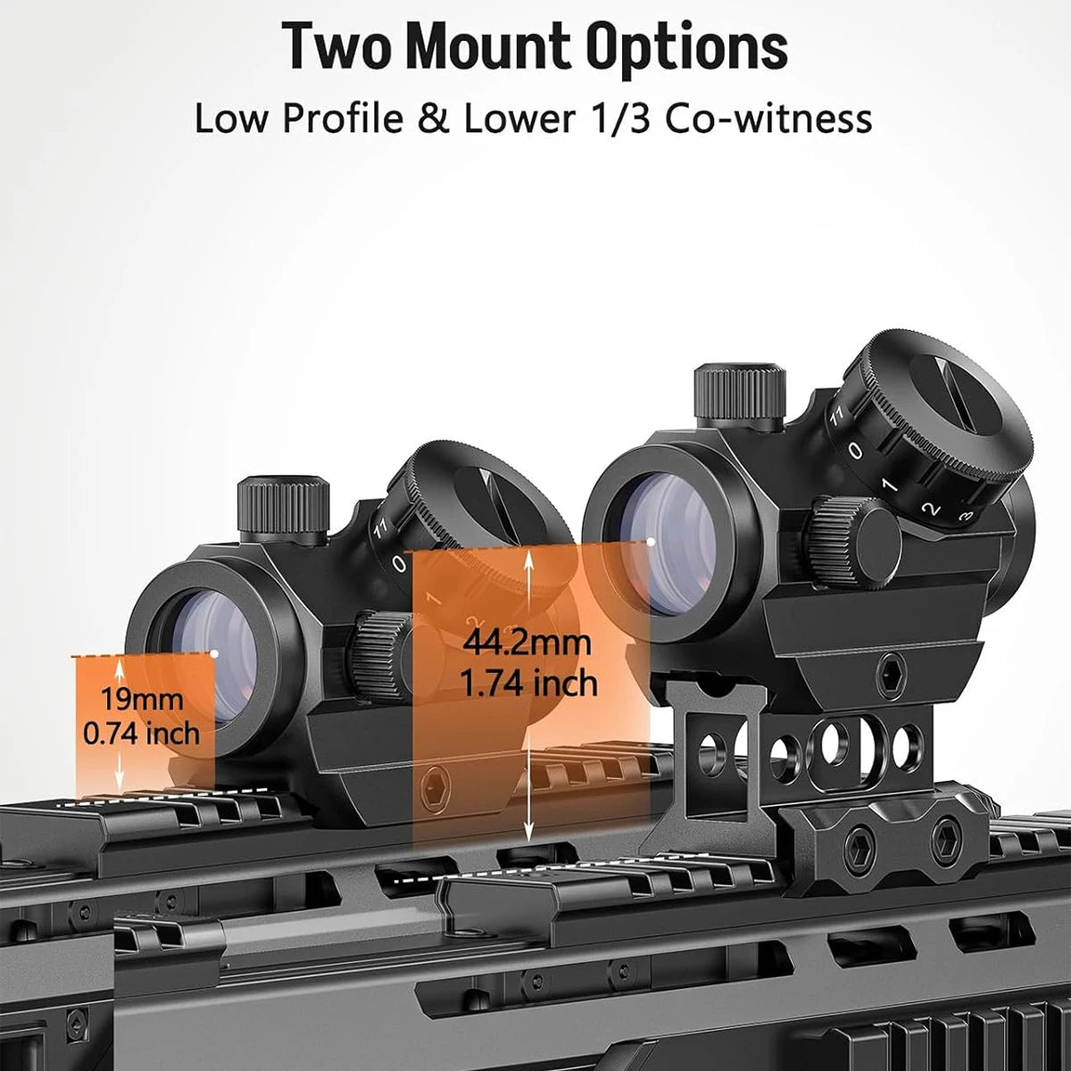 Nabila Red Dot Sight Reflex Fogproof Waterproof Shockproof