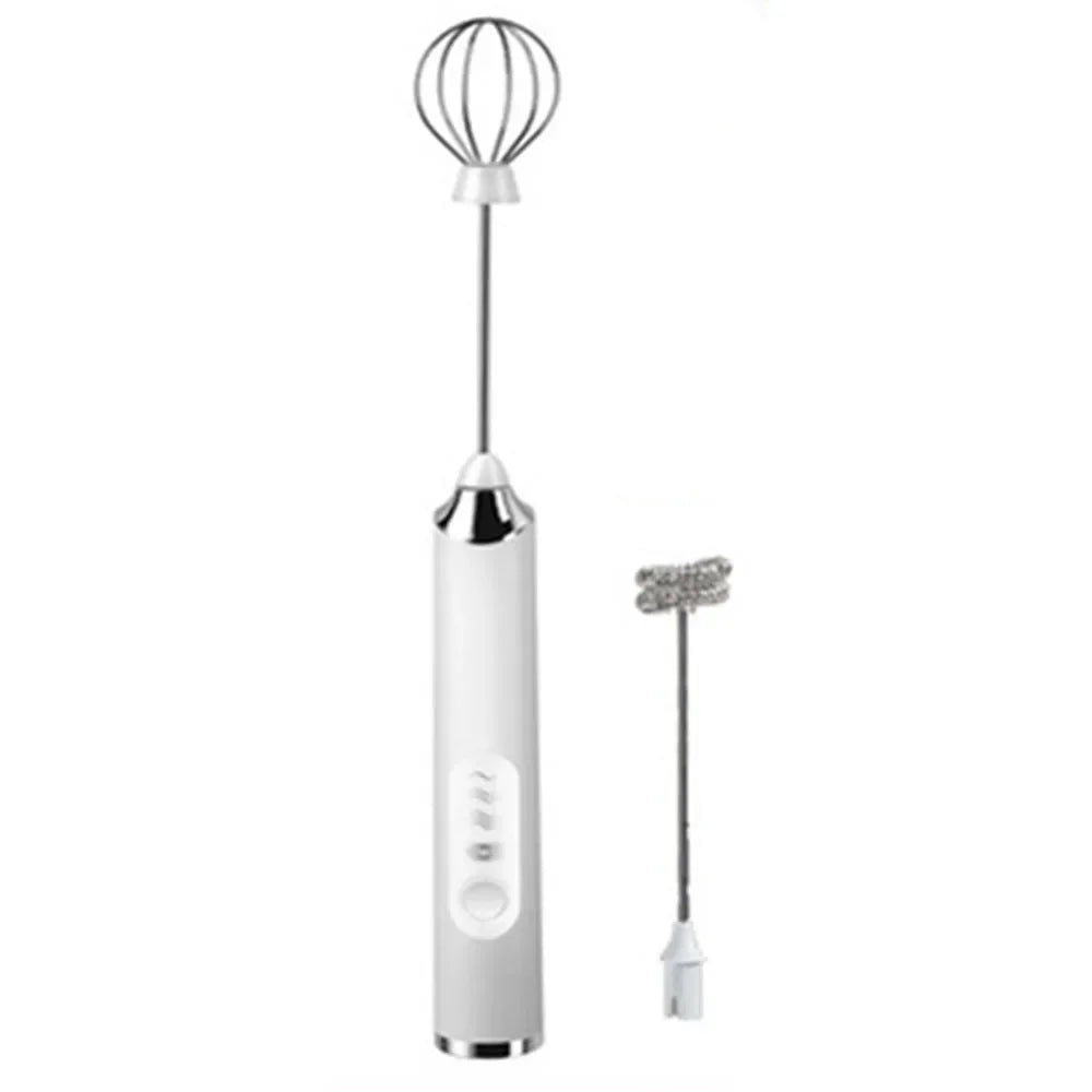 TINSOL  Electric Milk Frother Mini Handheld Wireless Powerful USB Rechargeable Convenience Coffee Milk Whipping Kitchen Whisks