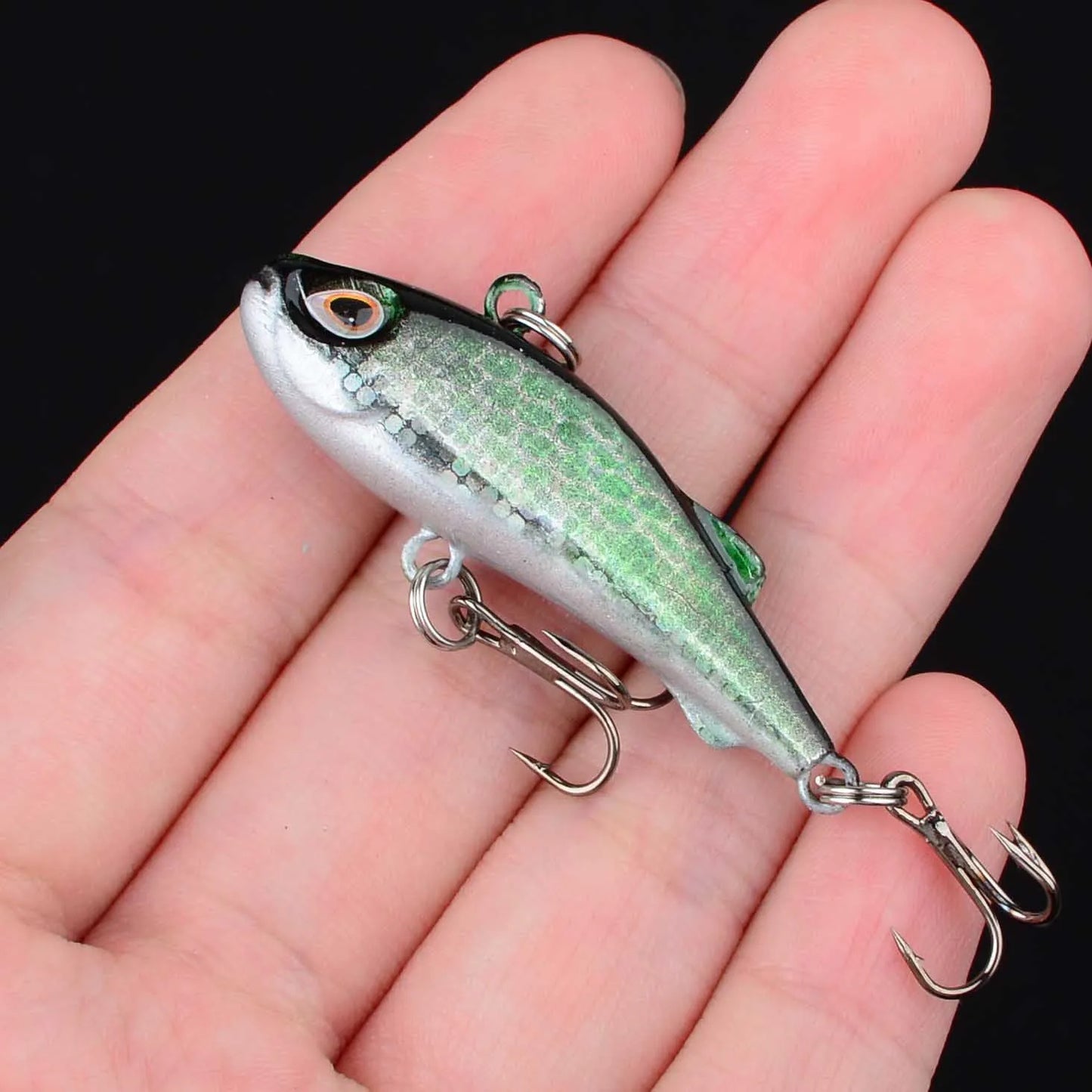Mini VIB Fishing Lure Vibration Bait For Ice Bass Tackle