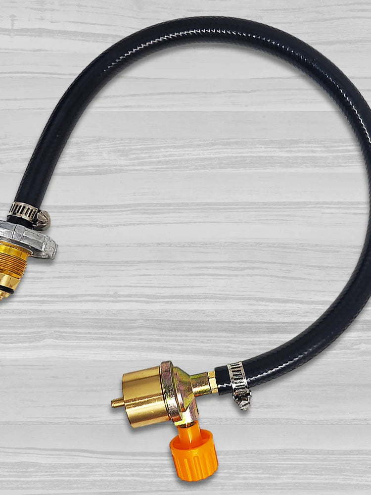 APWIKOGER Propane Refill Adapter Hose With On Off Control Valve