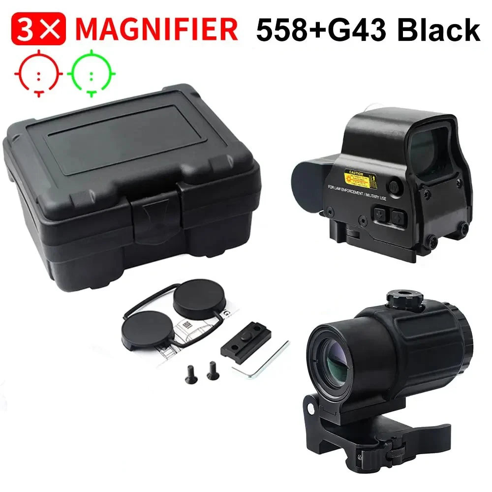 Bestsight 558 Holographic Collimator Sight 68MOA Ring 1MOA Dot