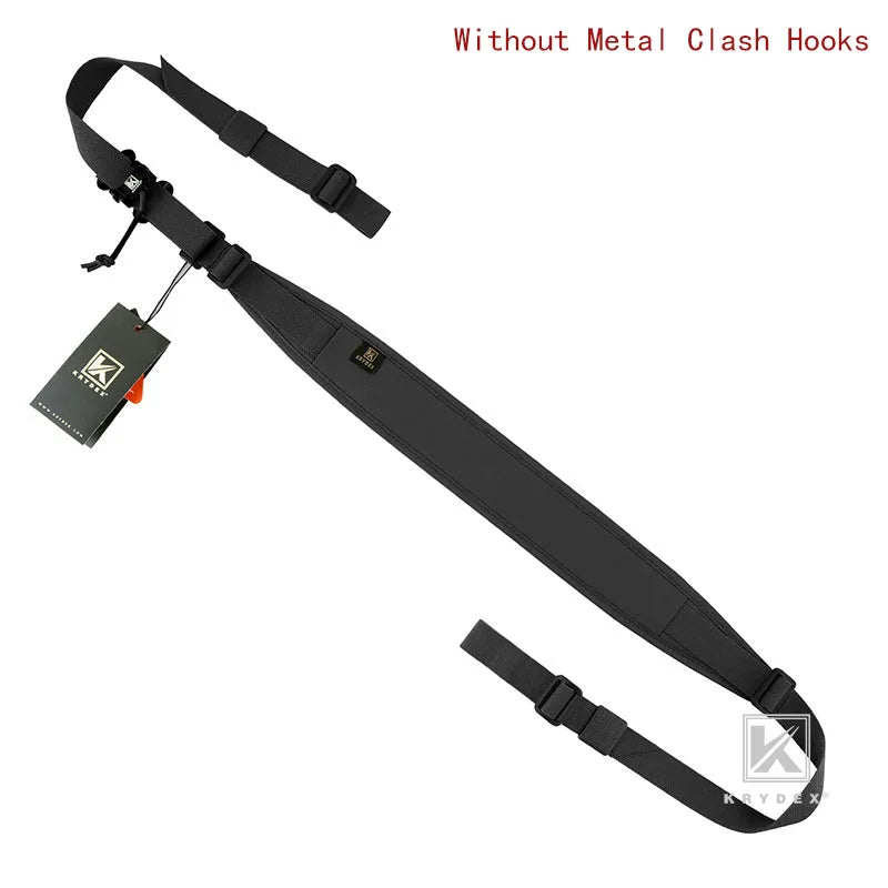 KRYDEX Tactical Modular Rifle Sling 2 Point Removable 1 Point