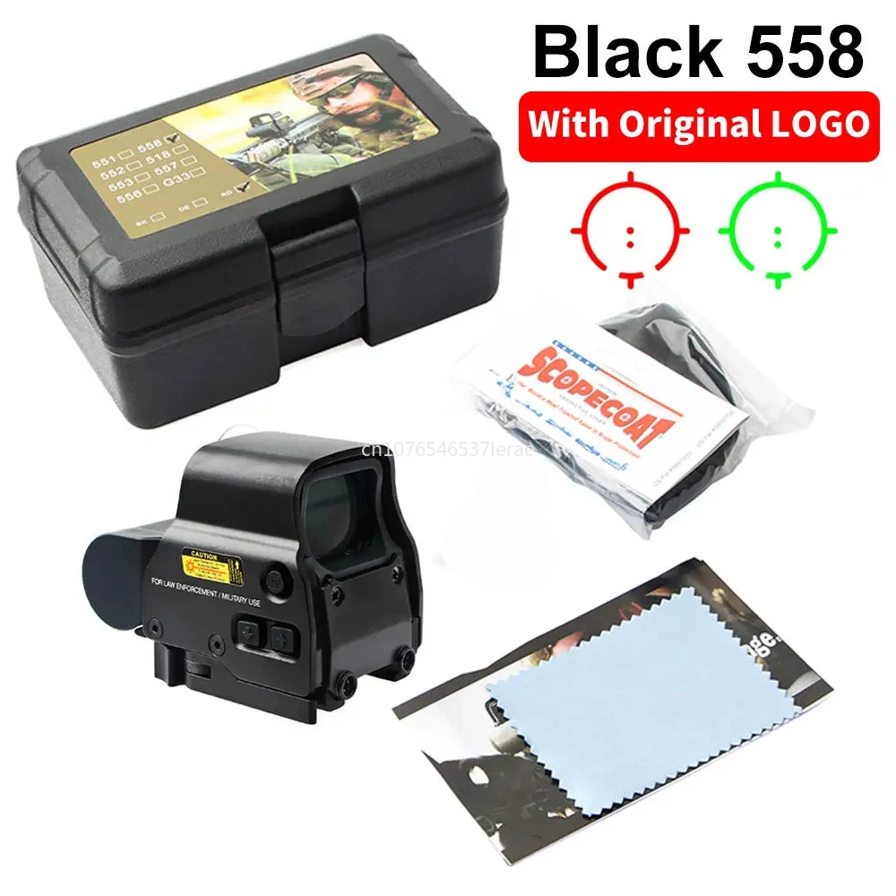 558 Holographic Red Dot Sight For G43 G33 With Magnifier