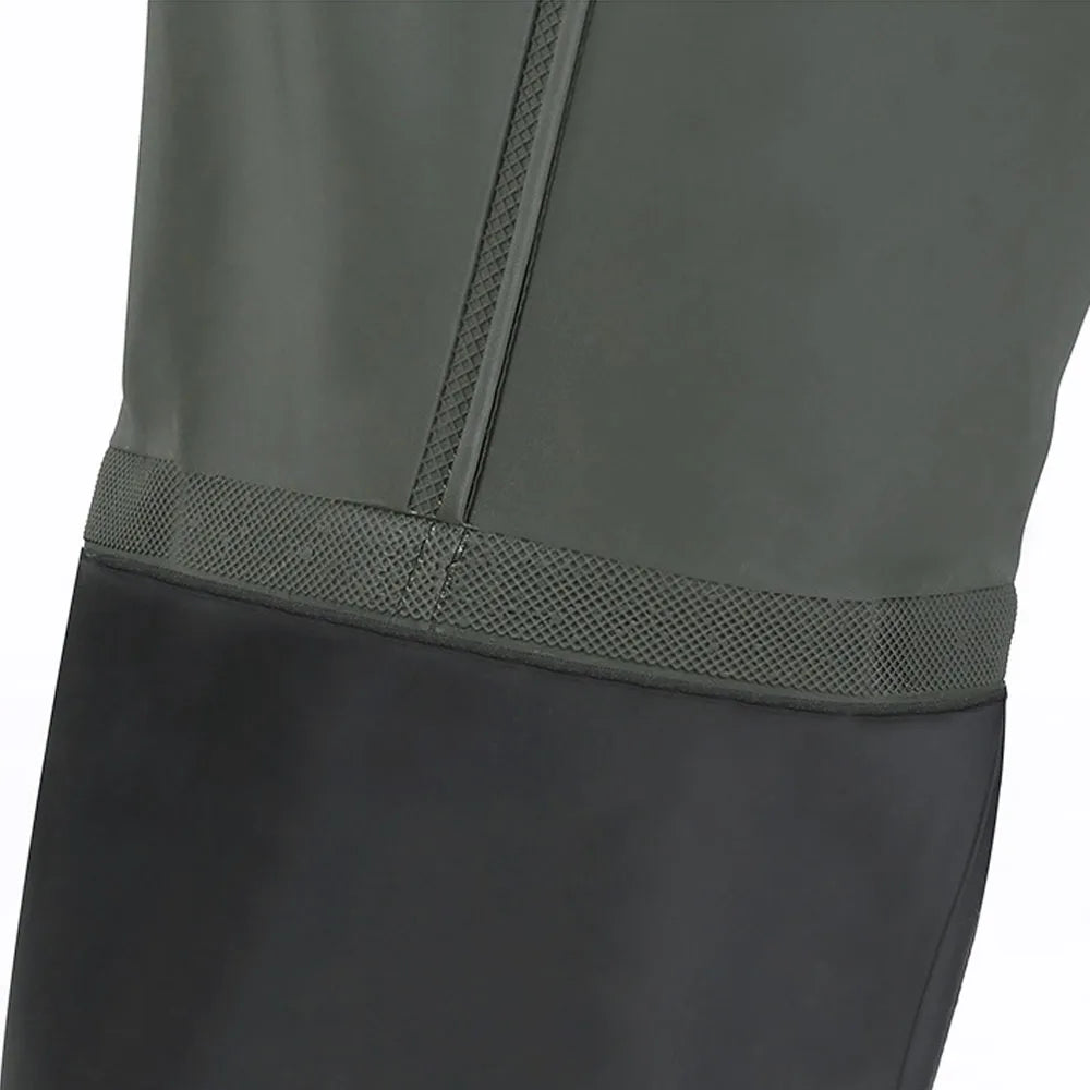 Men's Hooded Wader Waterproof Overalls Boots Gloves For Fishing