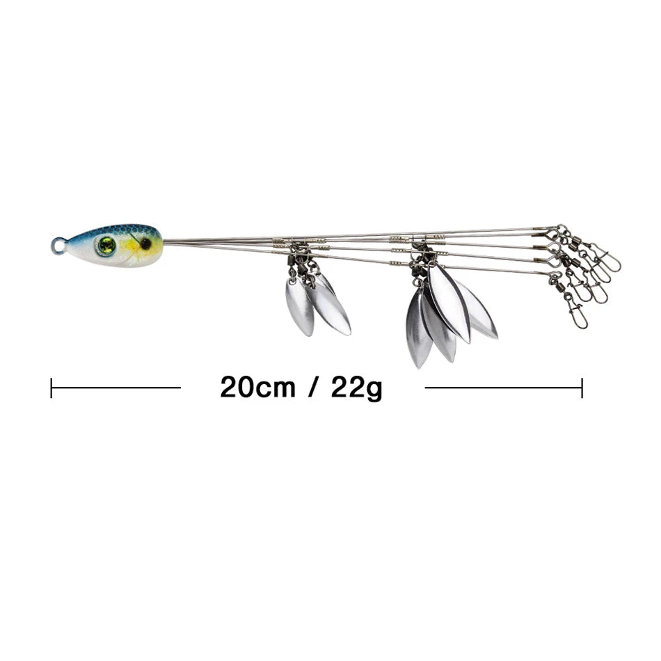 Mycena Alabama Rig Umbrella Lure With 5 Arms 18g Bass