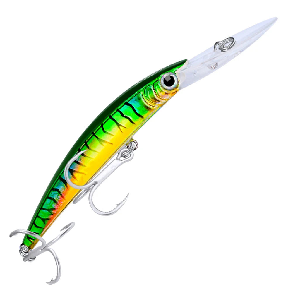 Plastic Minnow Hard Baits With Hooks For Saltwater Fishing Bait