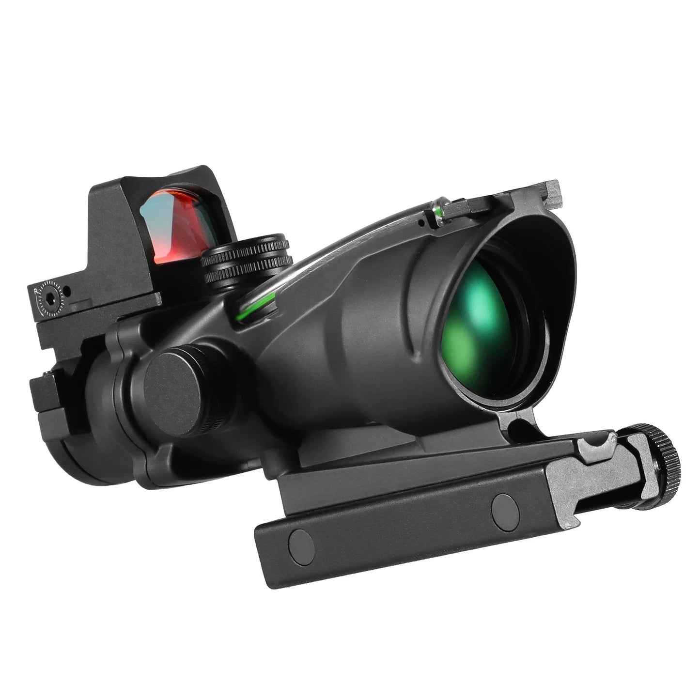 Nabila Adjustable 4x32 Red Dot Rifle Scope With 20mm Rail