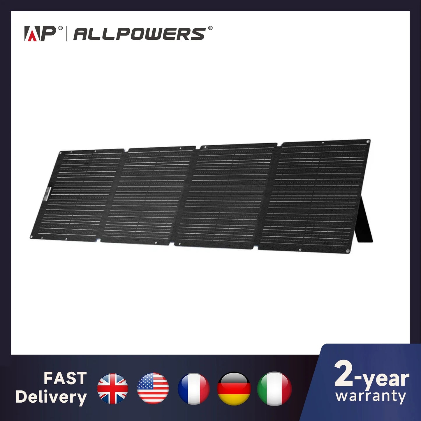 ALLPOWERS Foldable Solar Panel 200W Portable Laptop Charger