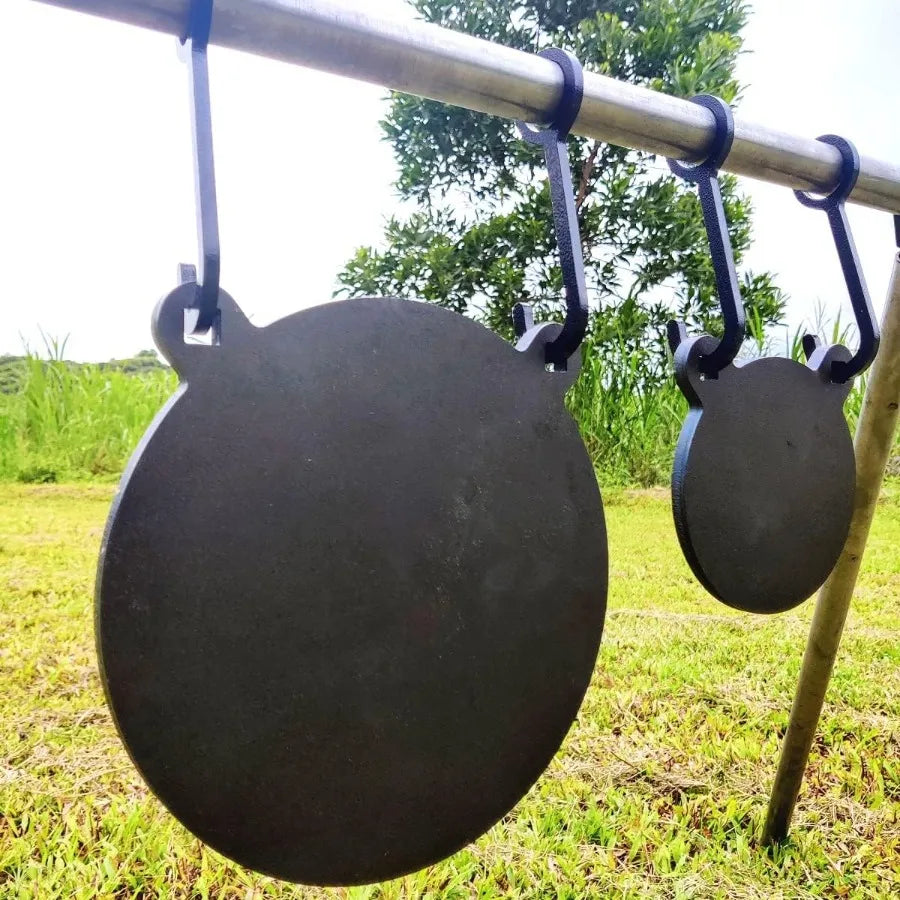 High Concerned Chemical AR500 Steel Target Full Body Silhouette Gong