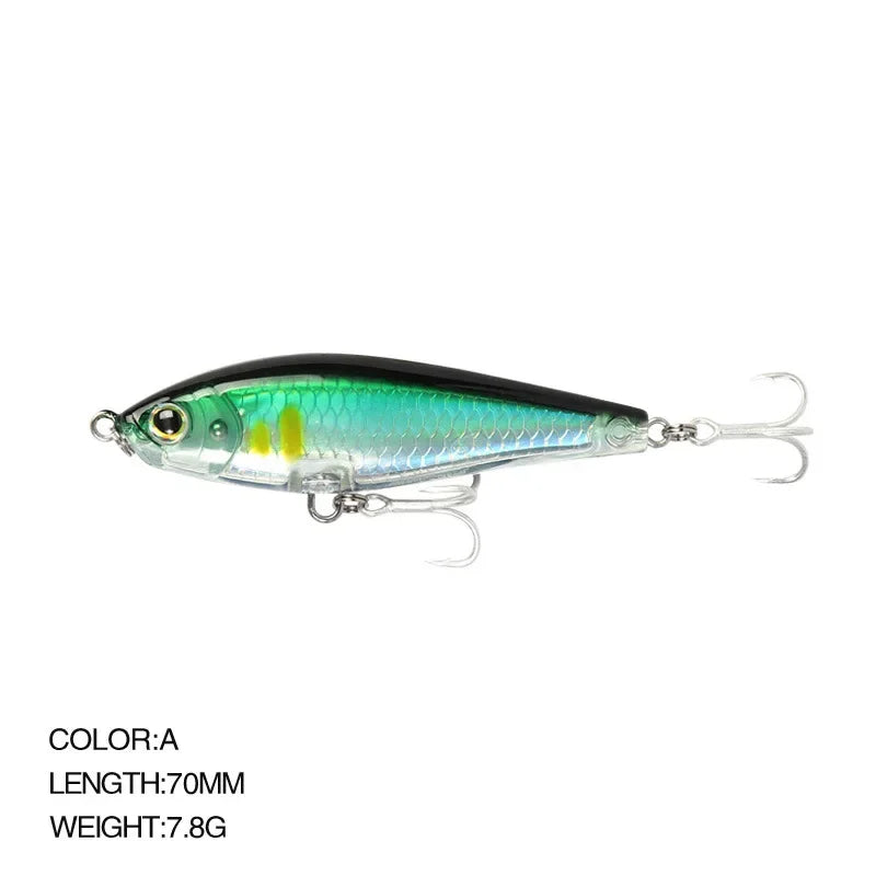 DKSTINYE Inshore Twitch Bait Lure Pencil Minnow For Saltwater Fishing