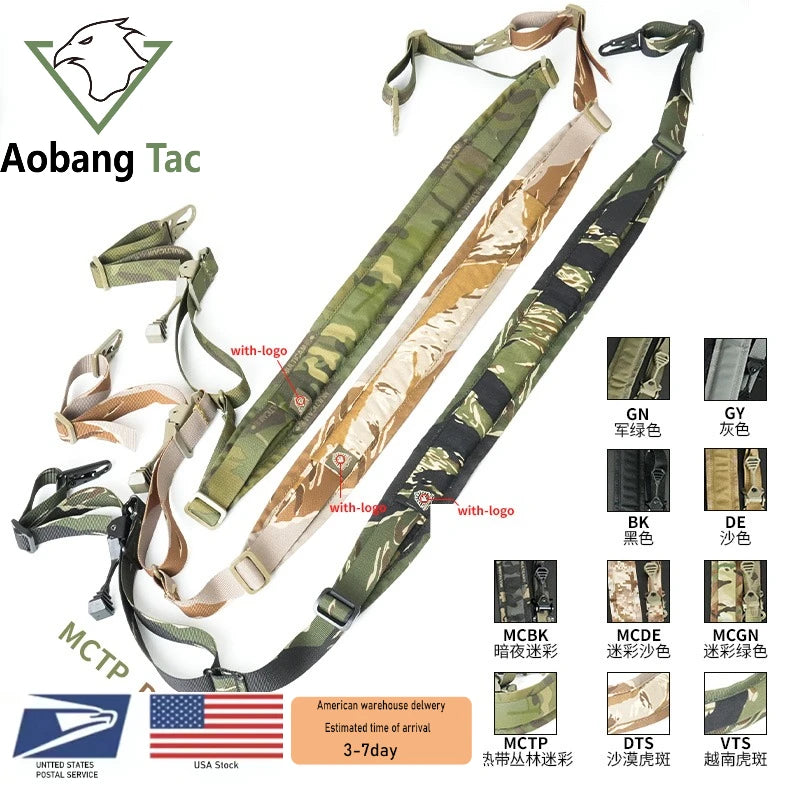 Slingster Tactical QD Rifle Sling 2 Point or 1 Point