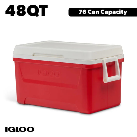 Hard Sided Ice Chest Cooler Portable Insulated Outdoor Picnics Tailgating