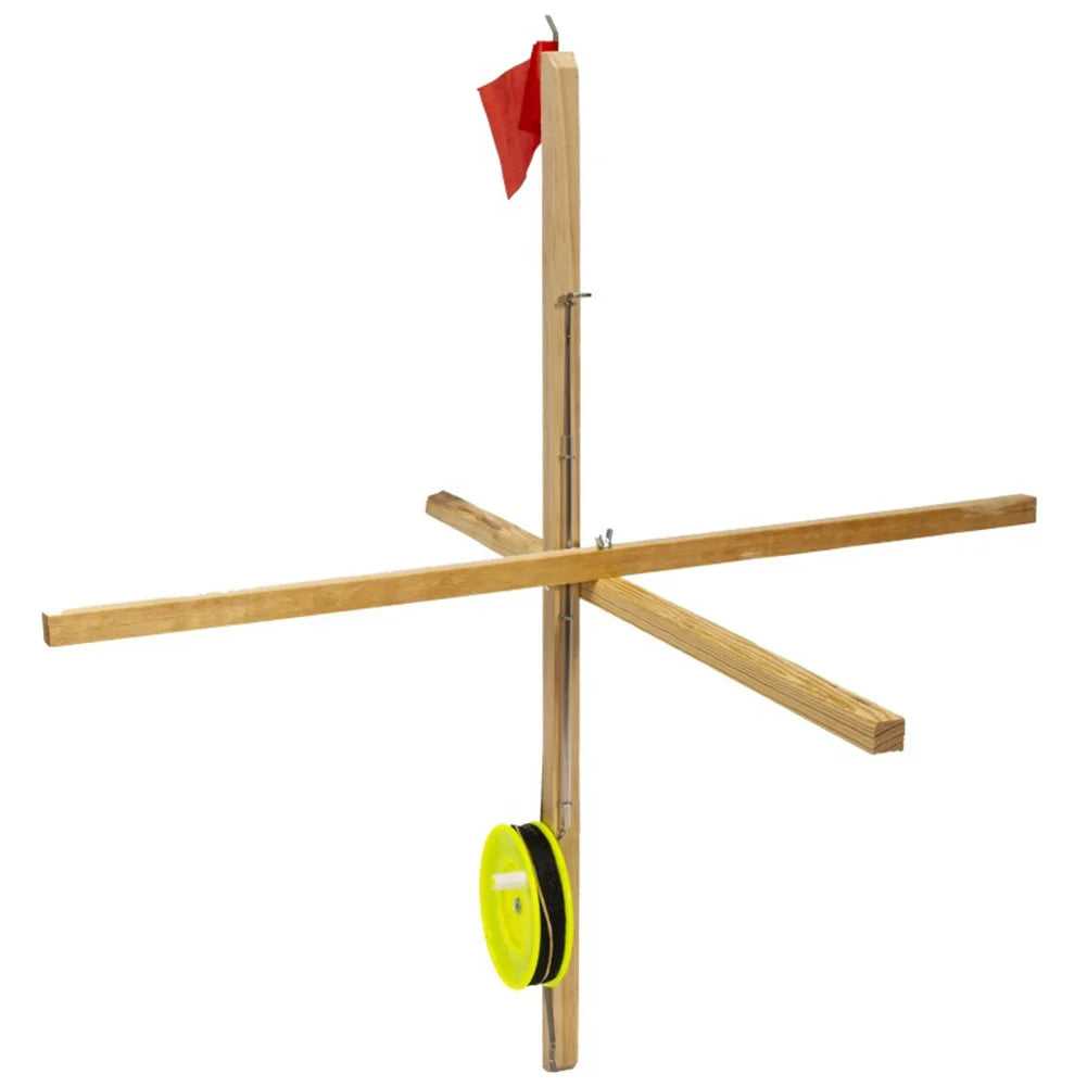 Hign-concerned Ice Fishing Tip Up Set With Spoon Net