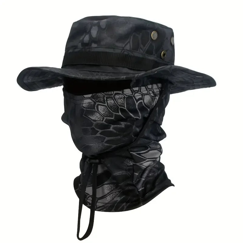CN Zhejiang Camouflage Boonie Cap Balaclava Hat Outdoor Hunting