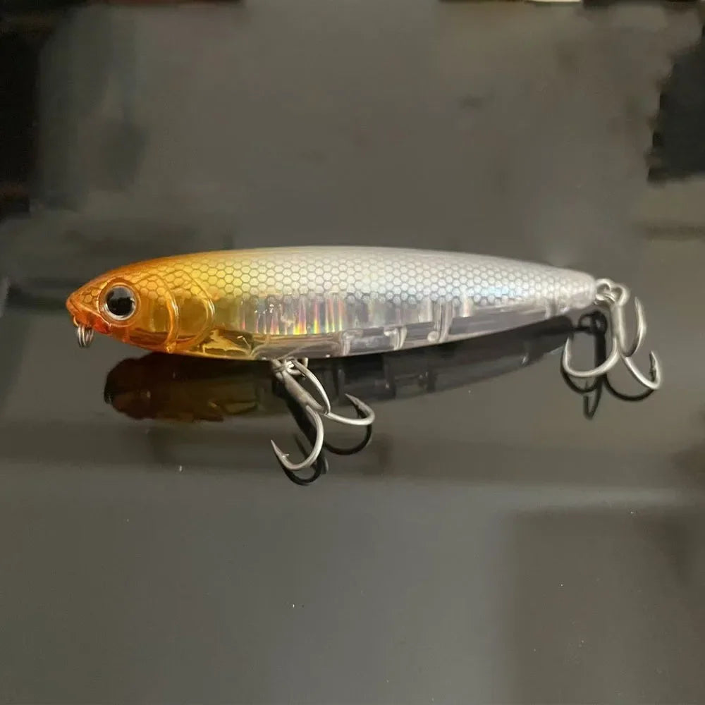 YTYIN Surface Pencil Lure Swimbait Topwater for Bass Trout