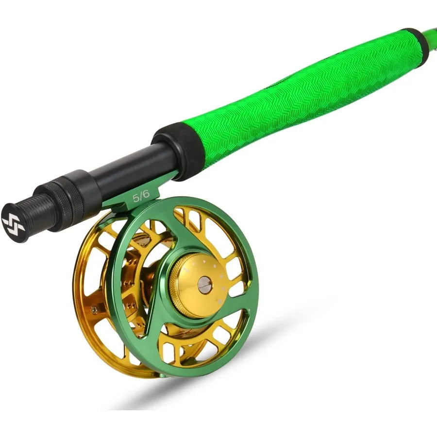 Fly Fishing Starter Kit 6 Weight Rod For Freshwater Saltwater